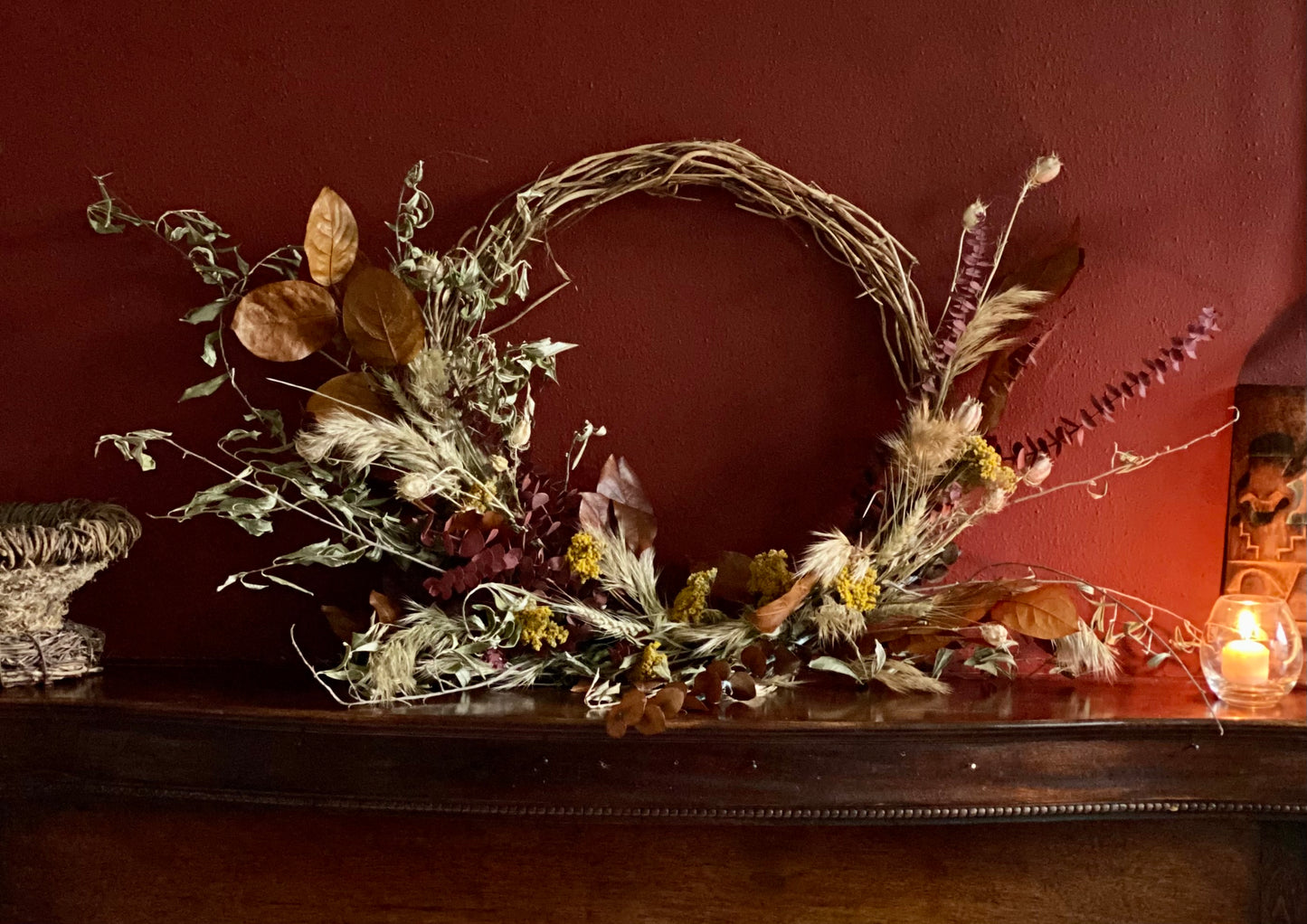 Wreath Workshop at a casa August 25th